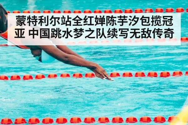 蒙特利尔站全红婵陈芋汐包揽冠亚 中国跳水梦之队续写无敌传奇